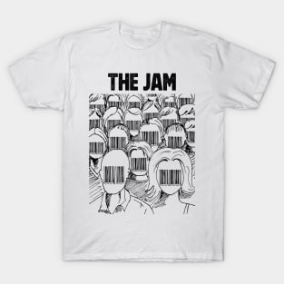 Barcode face The Jam T-Shirt